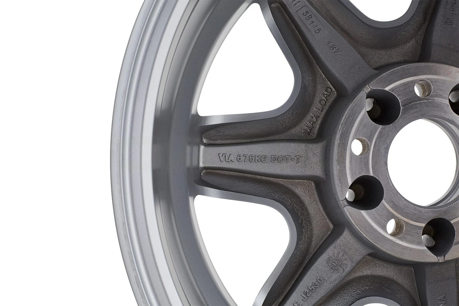 For Mercedes-Benz C240 01-04 Alloy Factory Wheel 7 I-Spoke Painted Silver 16×7