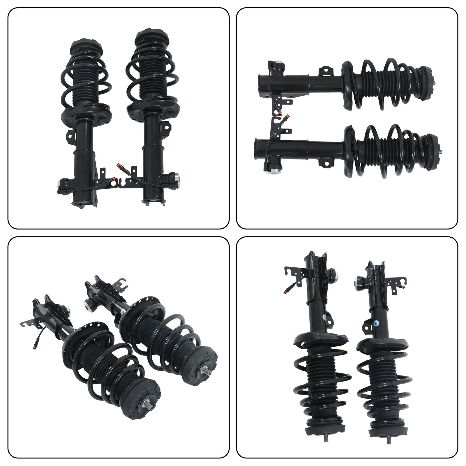 4pc Front & Rear Shocks Struts Assys w/Electric For Buick Regal GS CXL 2011-2014
