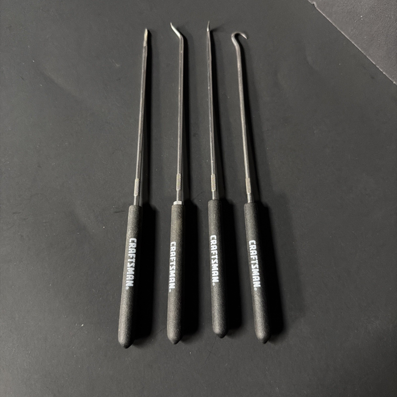 Craftsman Pick and Hook Set w/ cushion grip handles 10″ USA, 4 pcs – 9-47090