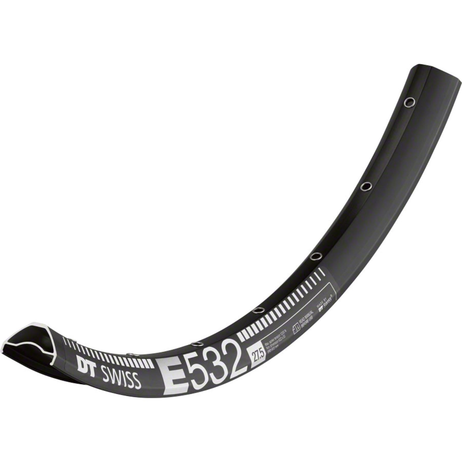 DT Swiss E 532 Rim – 27.5″, Disc, Black, 32H RDE053BDPS32SB6279
