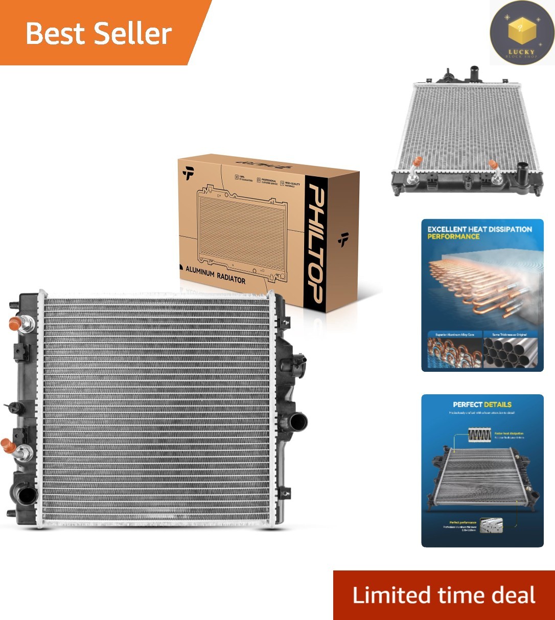 IATF16949 Certified Radiator for 1992-2000 Civic – Optimal Cooling Guaranteed!
