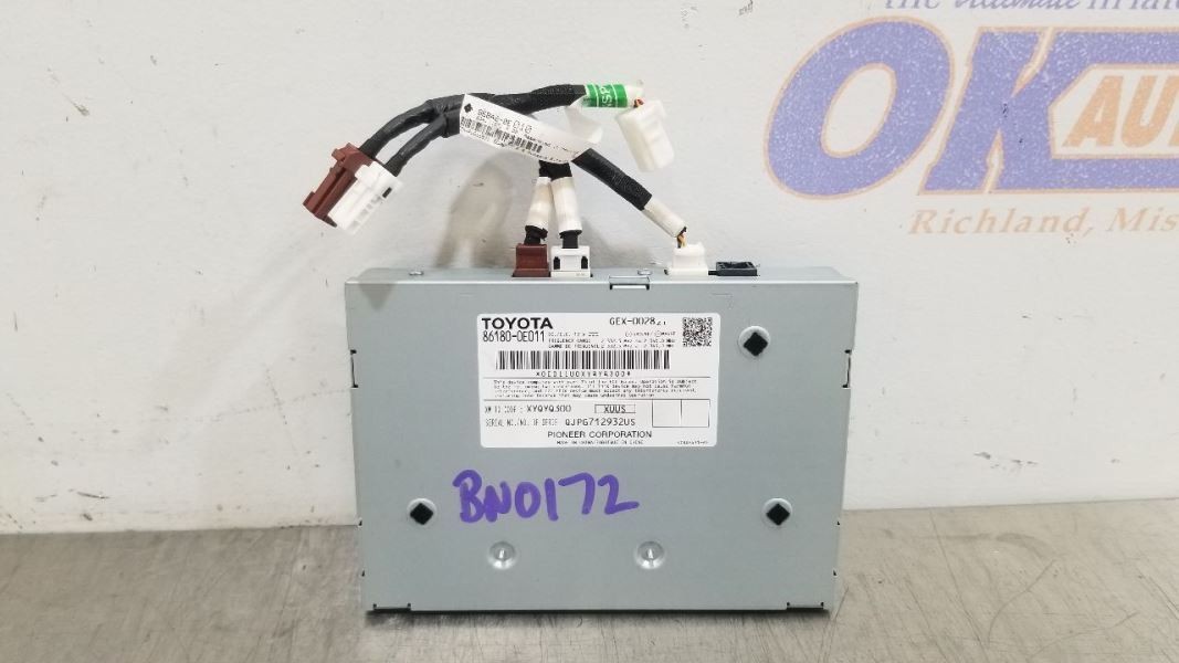 18 2018 TOYOTA RAV4 RADIO AUDIO SATELLITE RECEIVER 861800E011