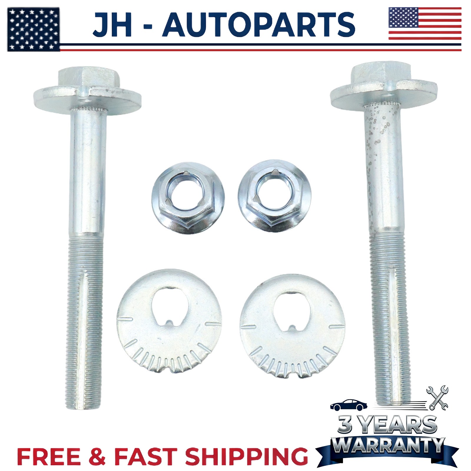 2 Set Rear Lower Control Arm Eccentric Bolt For Nissan Pathfinder,Xterra Armada