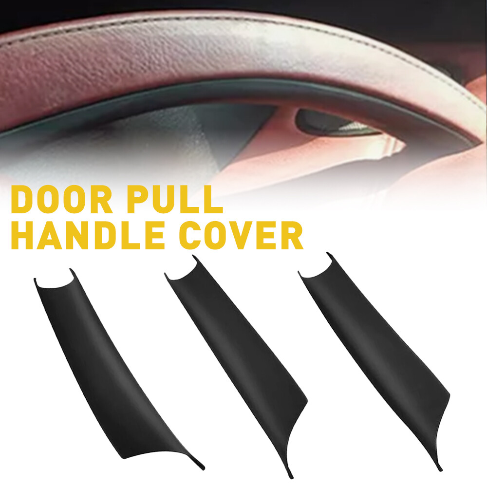 Interior Door Handle Panel Pull Trim x3 For 2008 2009-2013 BMW X5 E70 X6 E71 E72