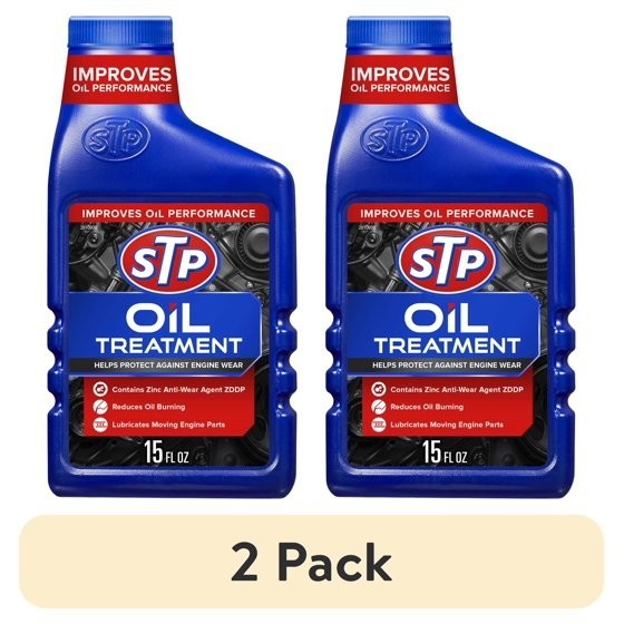 STP High Viscosity Oil Treatment (15 fluid ounces) Pack of 2
