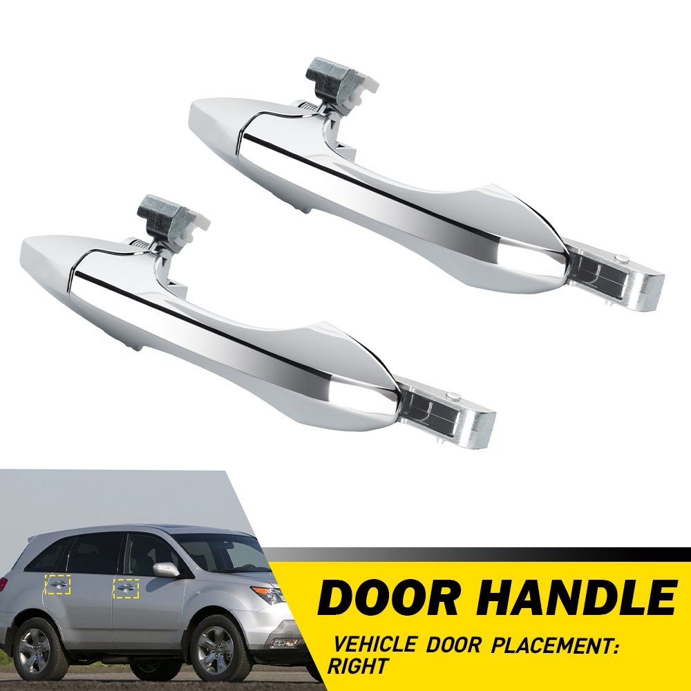 Front Right 72140STXA02 Door Handle Chrome For Acura MDX Base 2007 2008-2013 EAQ