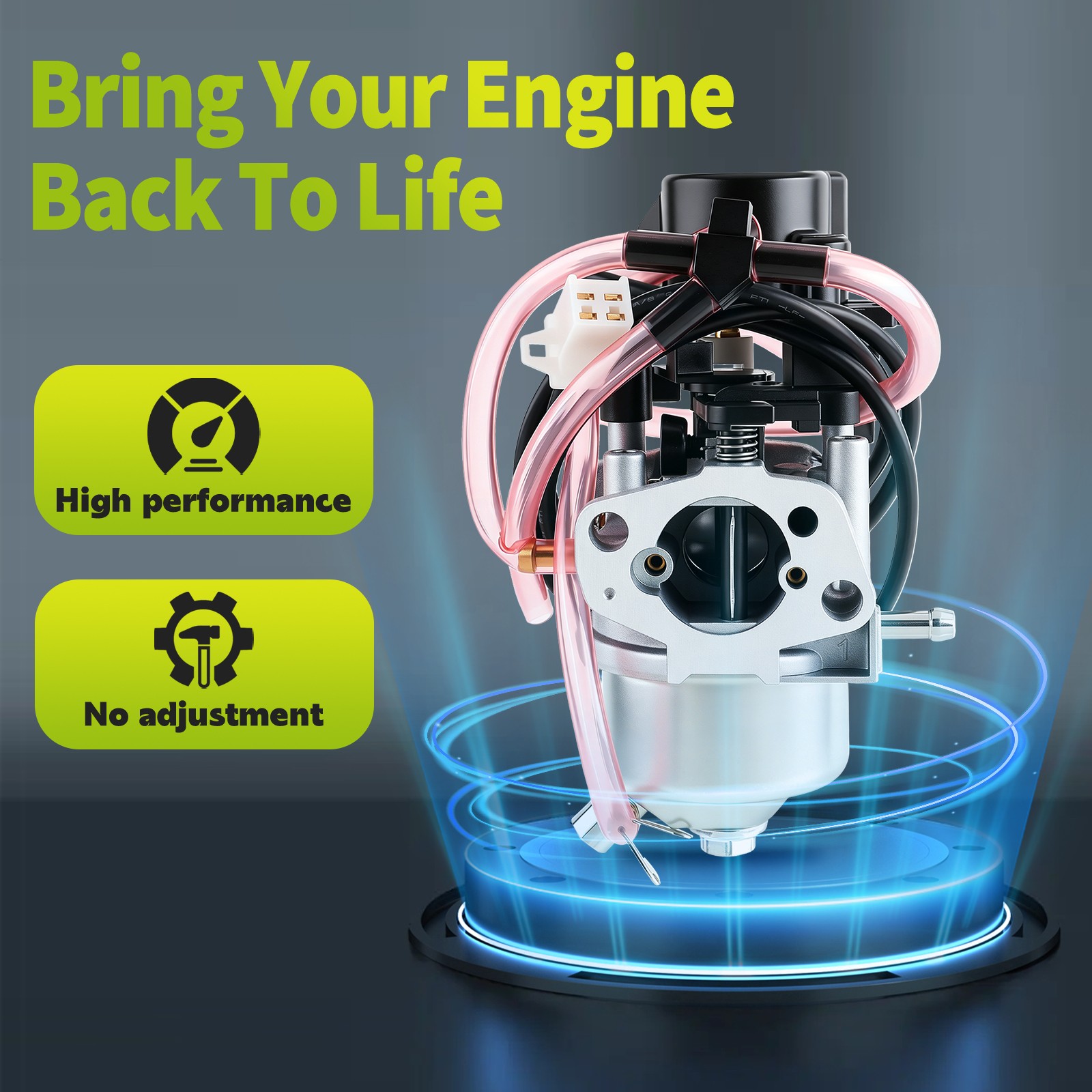 Carburetor w/ stepper motor For Predator 3500 Watts Inverter Generator 63584 US