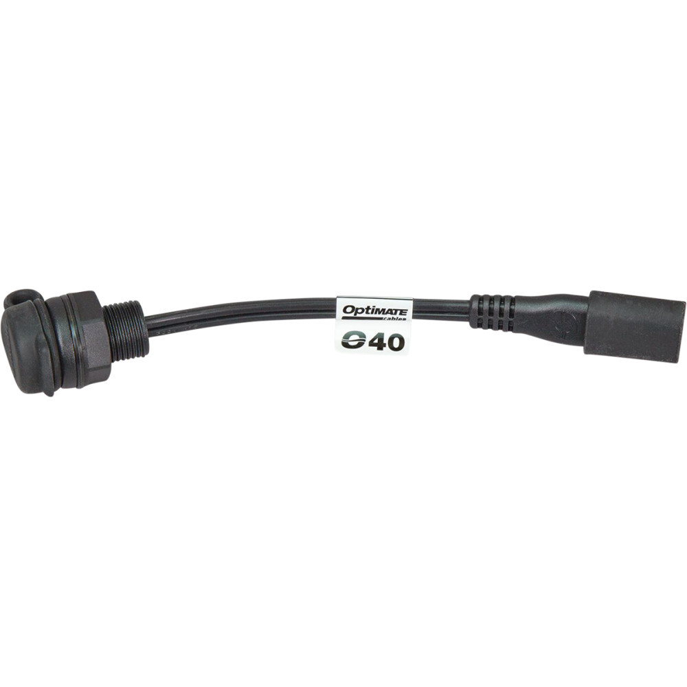 Tecmate Weatherproof SAE Thin Panel Mount Socket O-40 – Short | O-40S