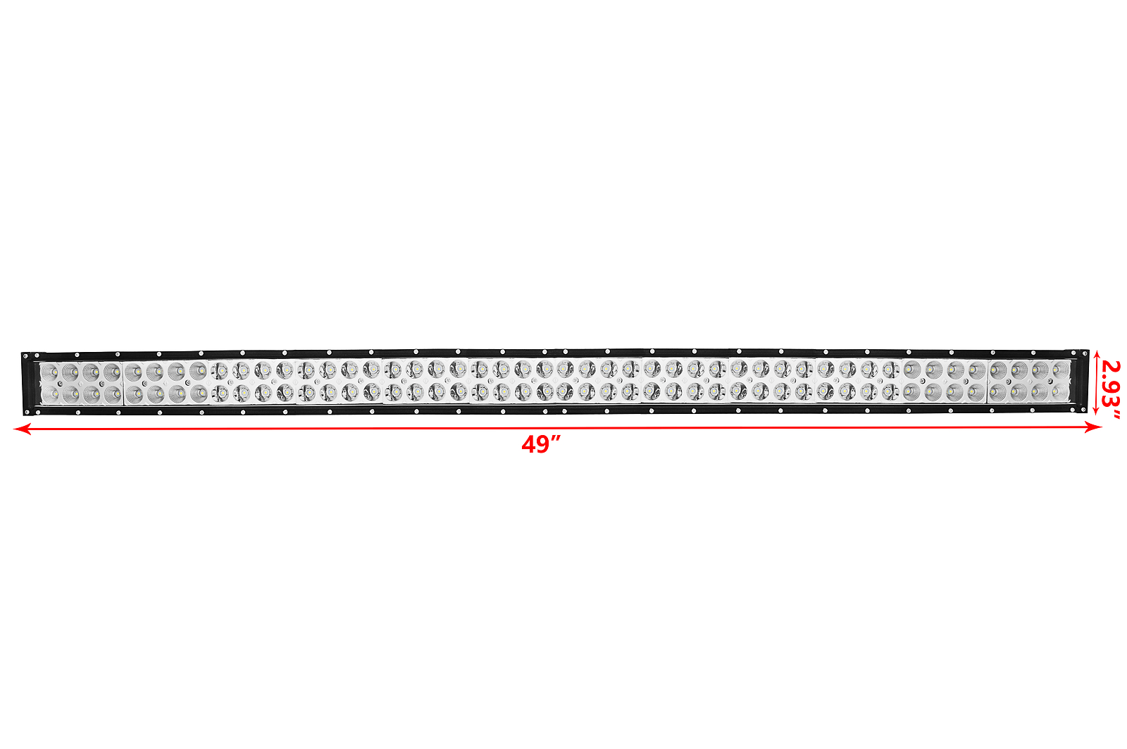 Pro-fit Cage 50” Light Bar LED Pods Bracket For Polaris Ranger XP 570 1000 Crew