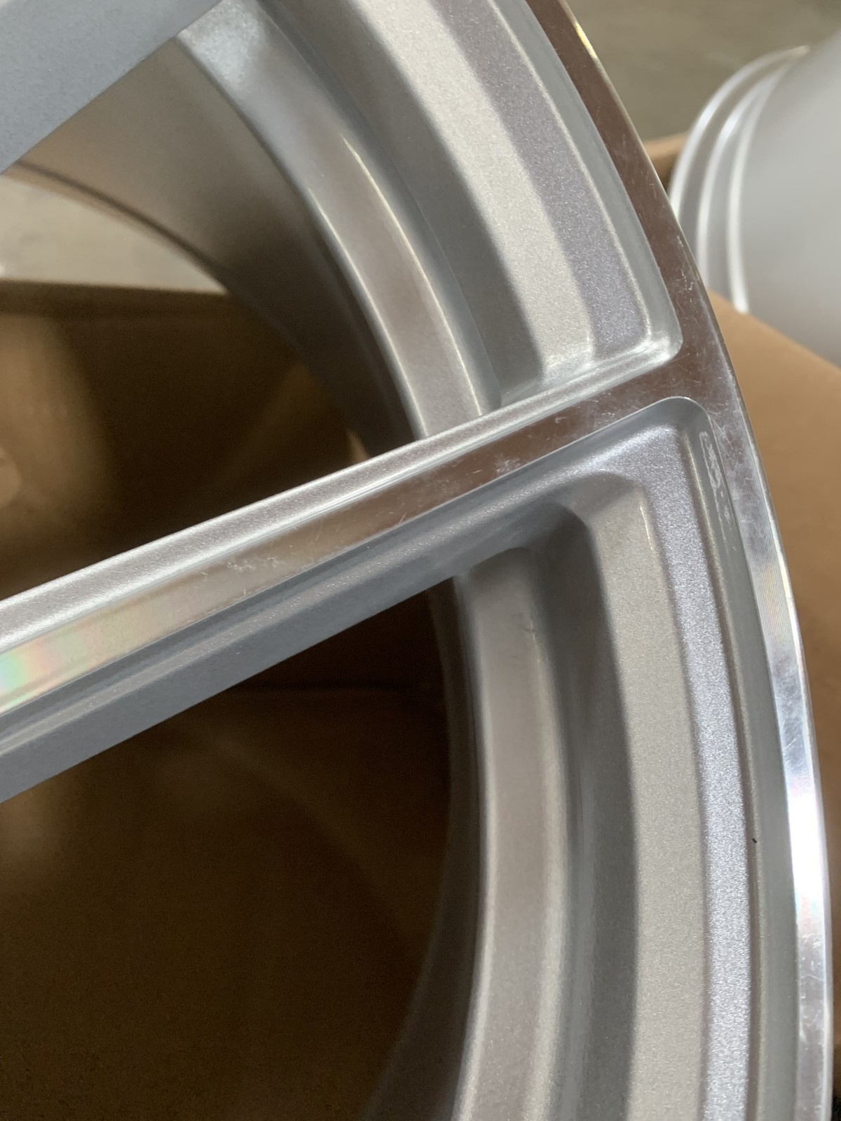 20×9 +30 | AodHan AFF1 5×120 Gloss Silver Machined Face Wheels (Used Set)