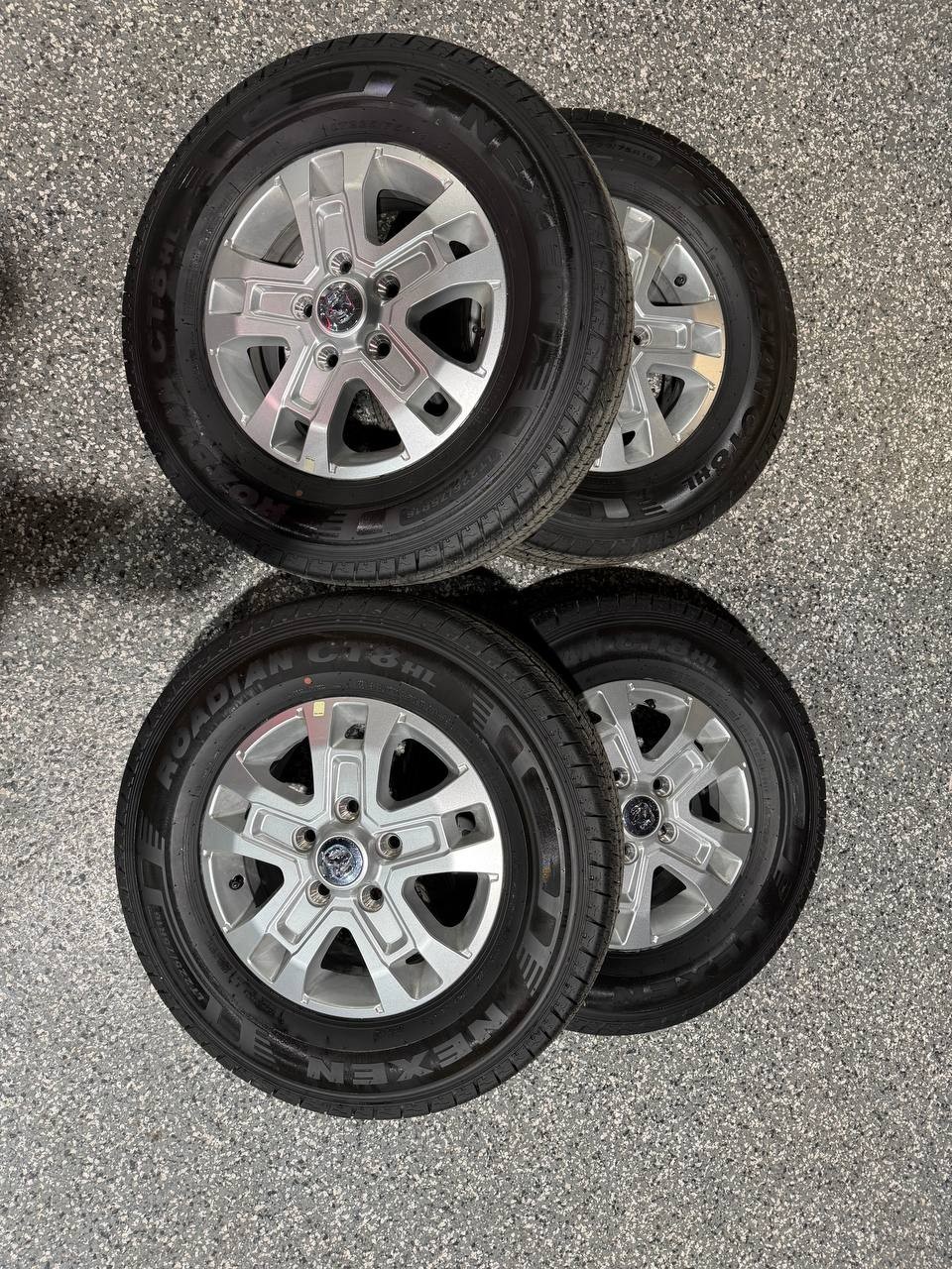 16″ Take Off OEM Dodge Ram Promaster Rims Wheels Set of 4 16×6 5×130 With Tires