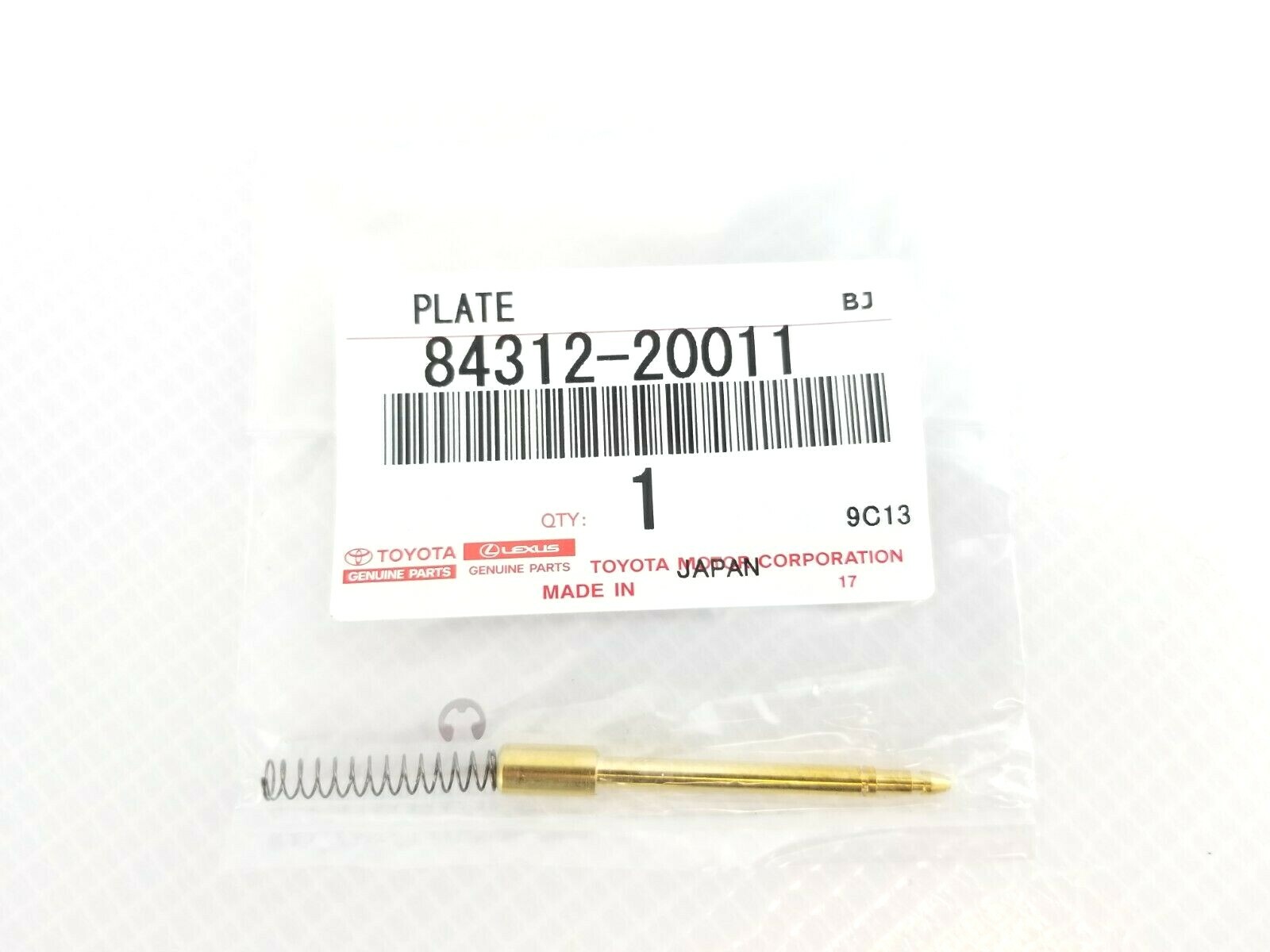 Genuine Toyota Horn Contact Plate Kit Pickup SUV Car 84312-20011 4Runner LC