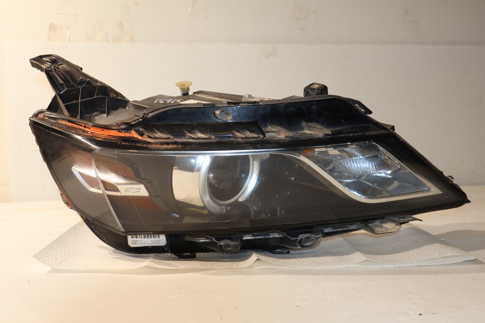 HID 14 15 16 17 18 Chevy Impala Passenger Right Headlight Head Lamp Light 31631