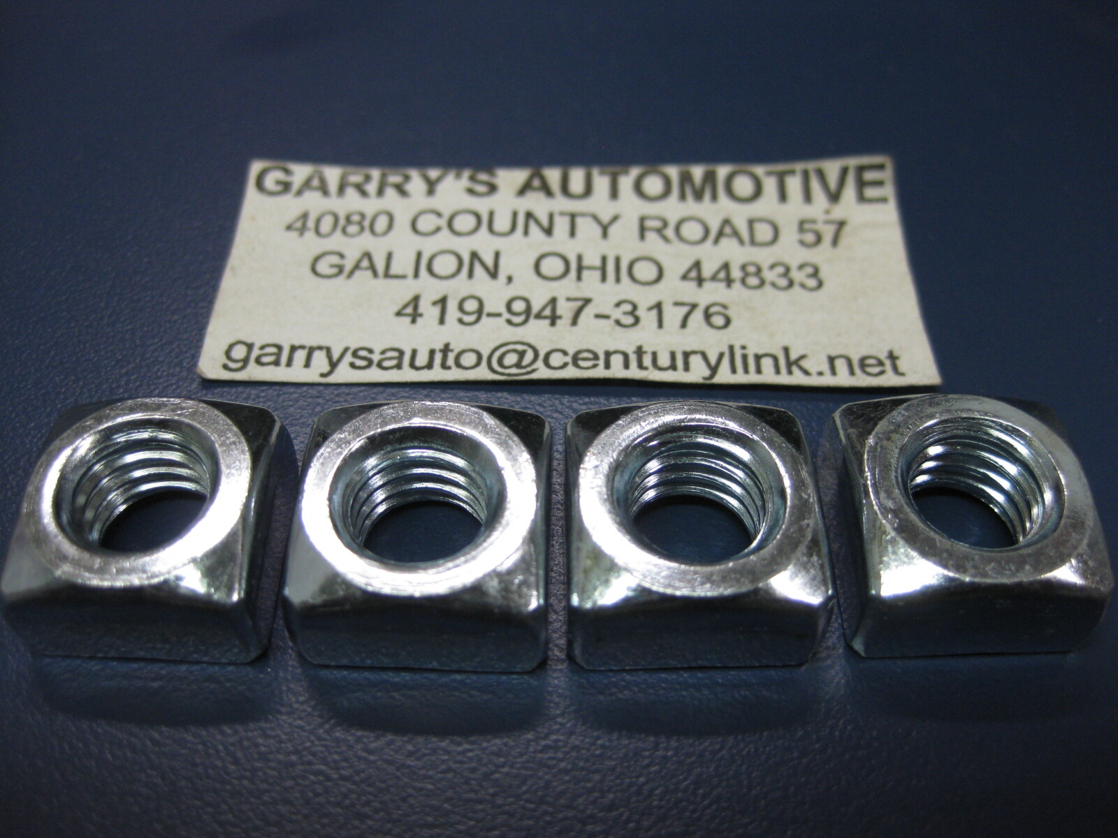 Set Of 4 Square Head Nut 3/8-16 For Warn Winch Mounting 13697