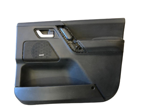 Land Rover LR2 08-12 OEM Right Front Door Panel W. Trim Passenger Side Black