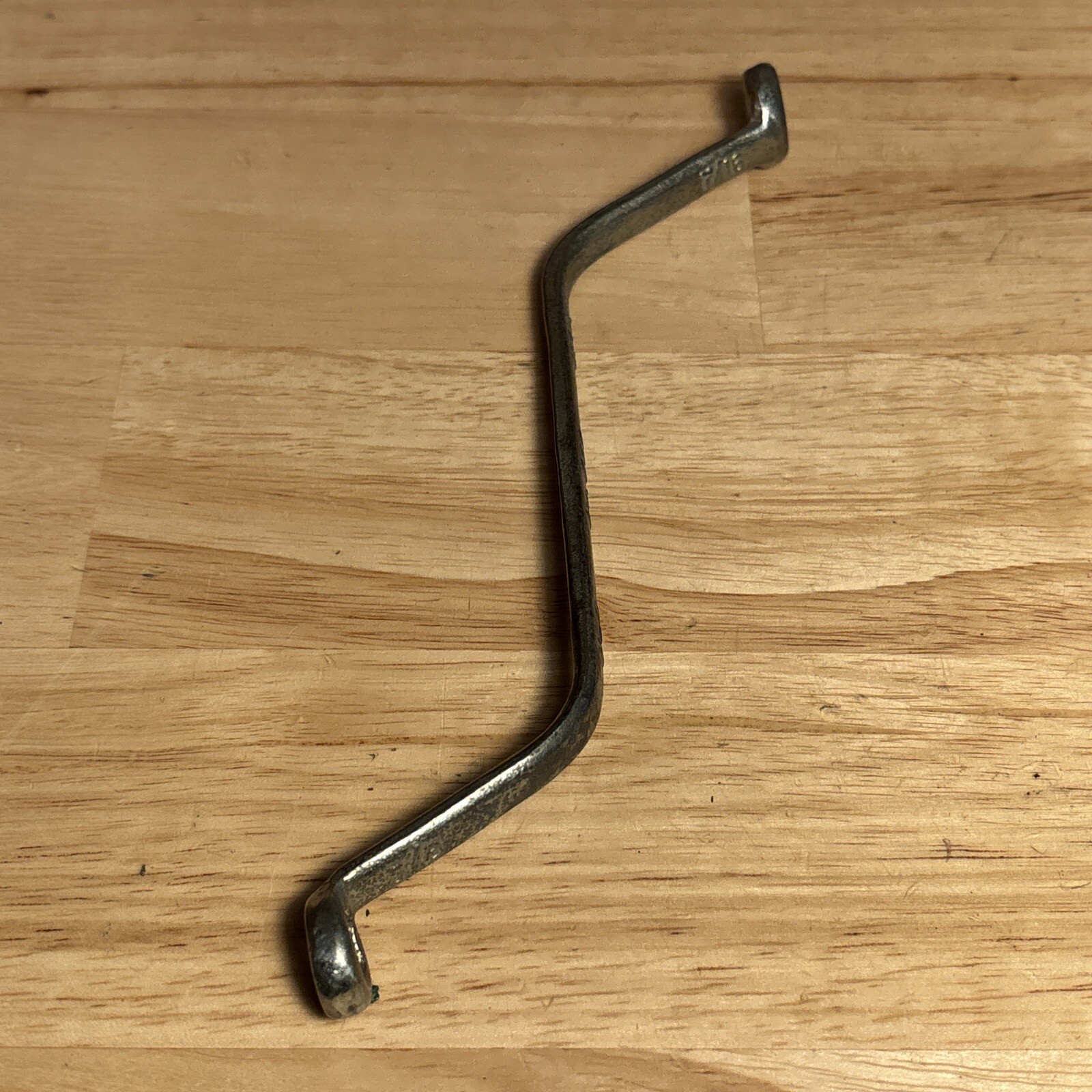 K-D 286 Deep Offset Brake Bleeder Box Wrench Tool 3/8” 6pt x 7/16” 12pt USA