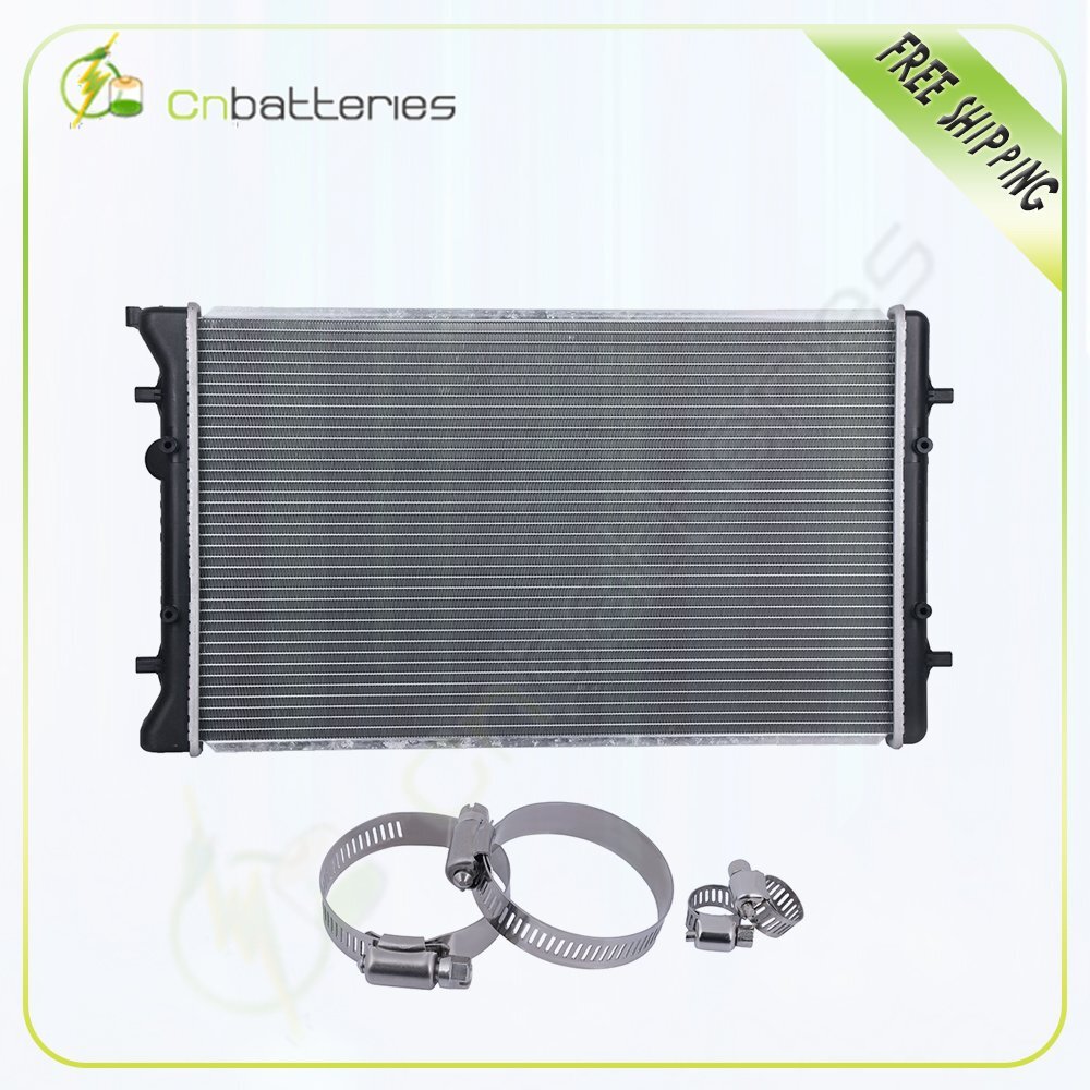Radiator For 00-06 Audi TT 00-06 Audi TT Quattro w/ 8-10mm 27-51mm Hose Clamps