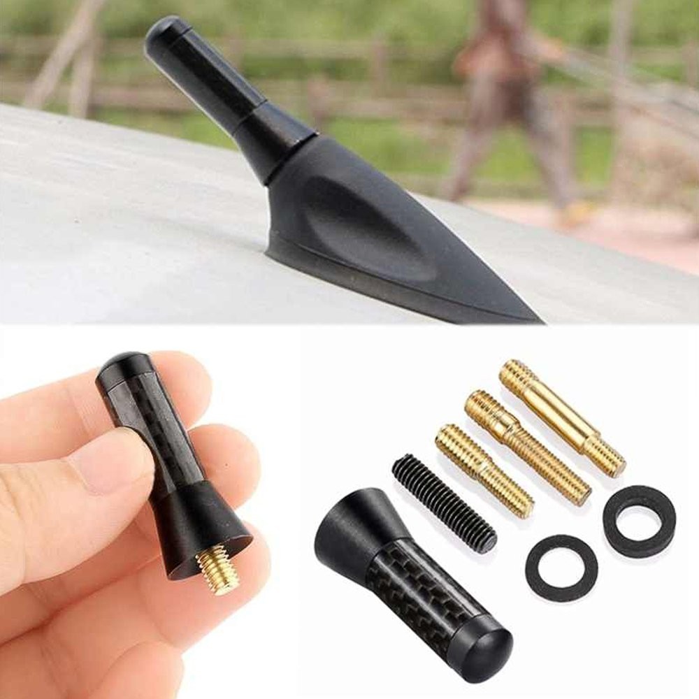 For Ford Ranger Maverick Carbon 1.4″ Antenna Bee Sting Aerial AM/FM Radio Mast A