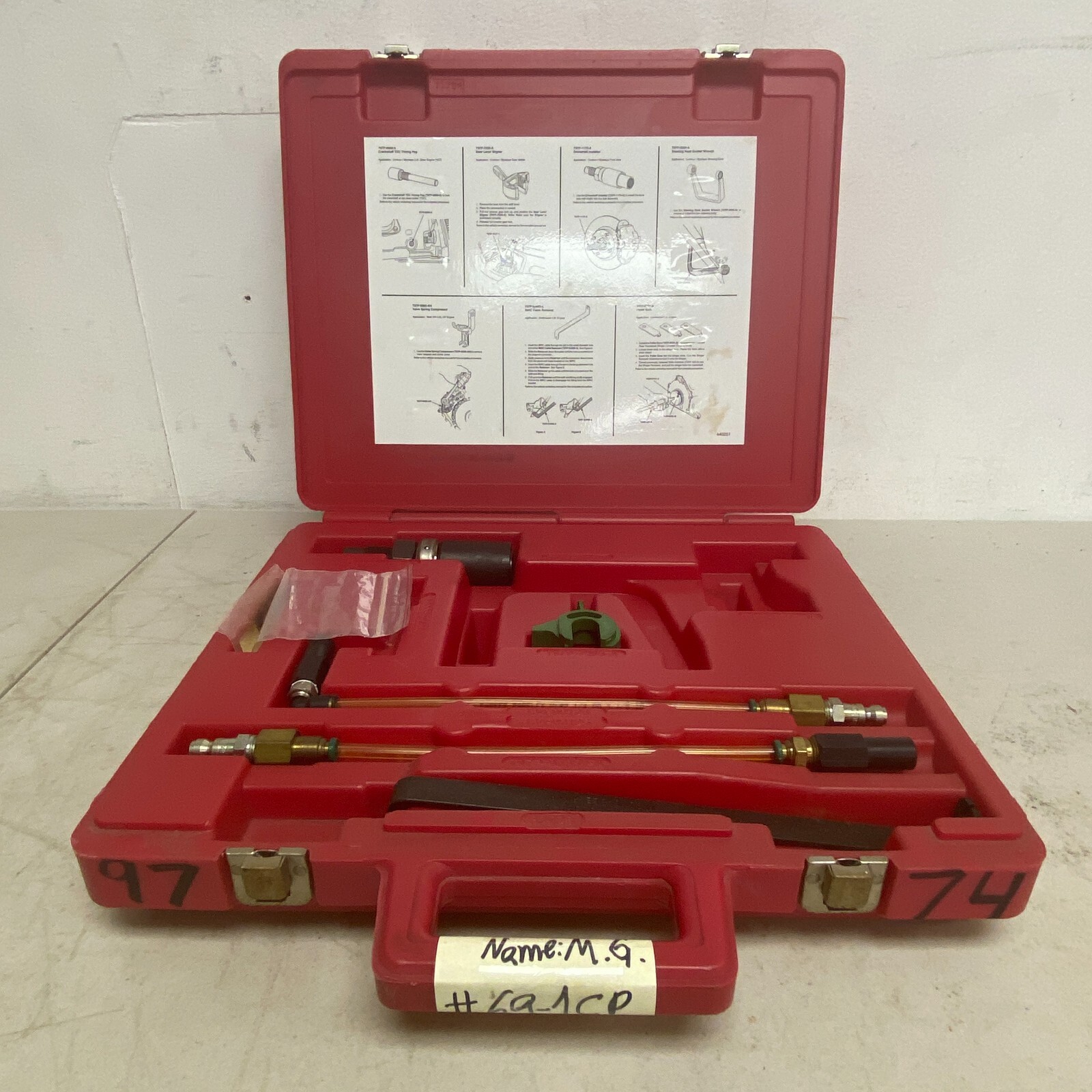 Ford Essential Service Tools Set T97P-1000-LM / TKIT-1997-LM-2 9 Piece Set
