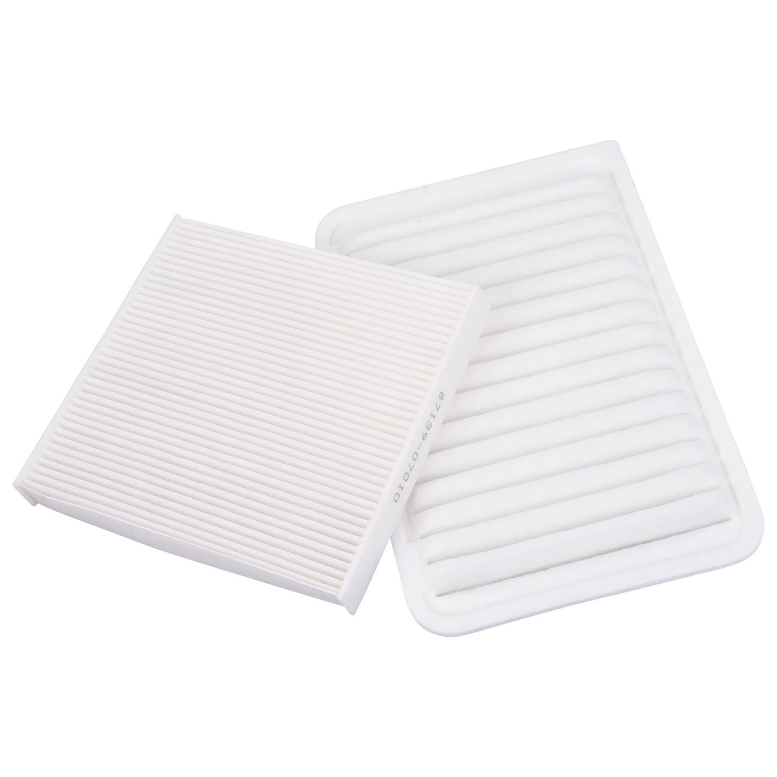 Engine &Cabin Air Filter Combo Fits Toyota Camry 2.5L 2.4L 2007-2017 17801-0H050