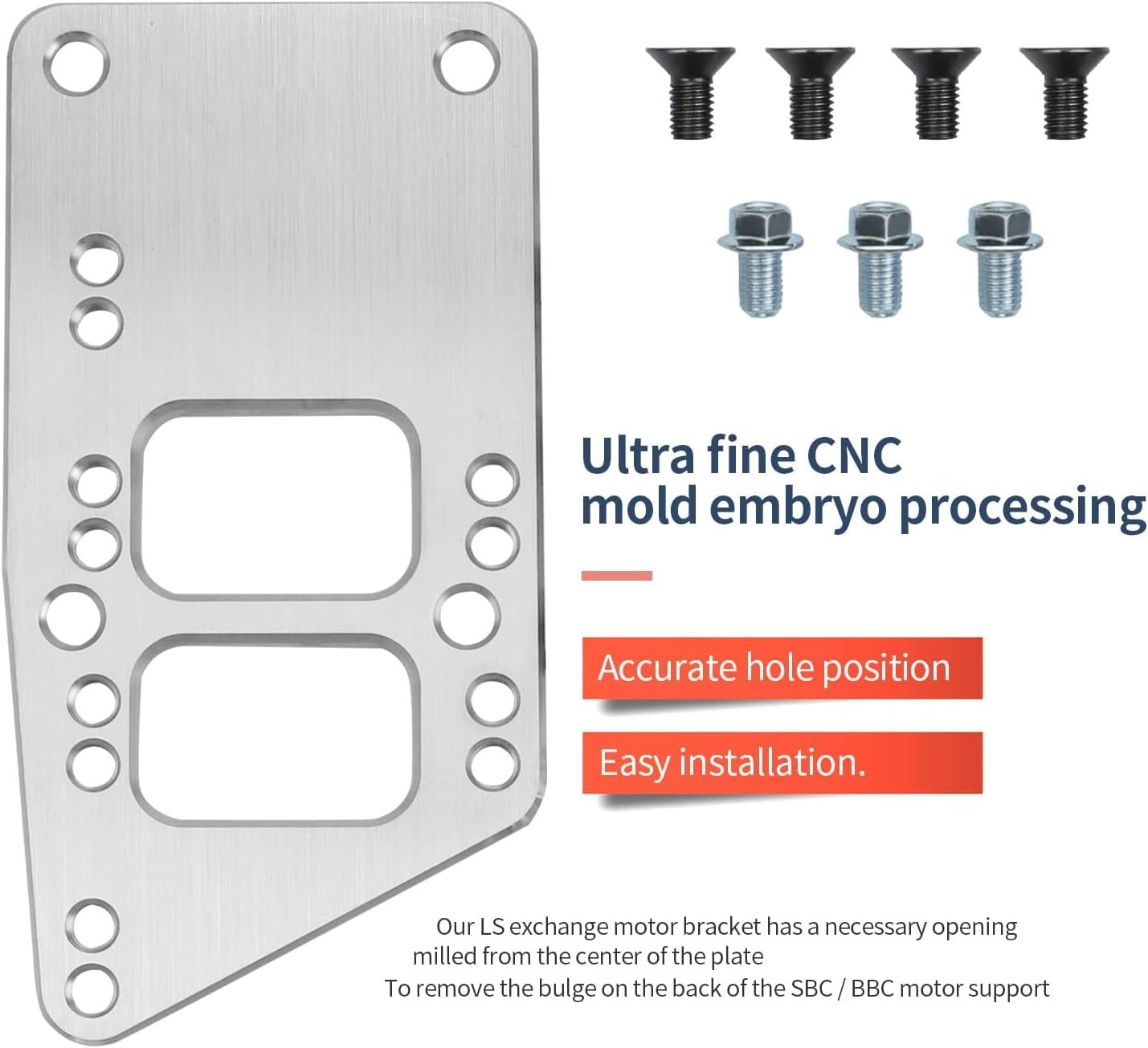 LS Conversion Motor Mounts – CNC Milled Brackets for Optimal Performance