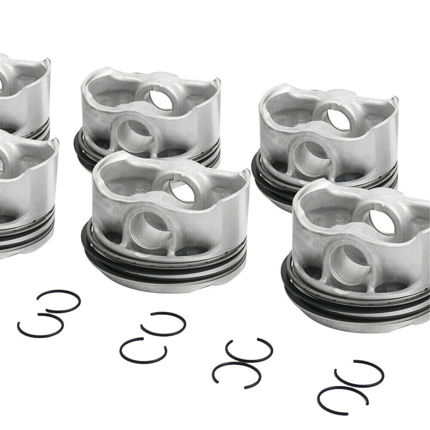 N63B44 Engine Pistons Rings Kit STD Φ89mm For BMW 550i 650i 750i X5 X6 4.4L