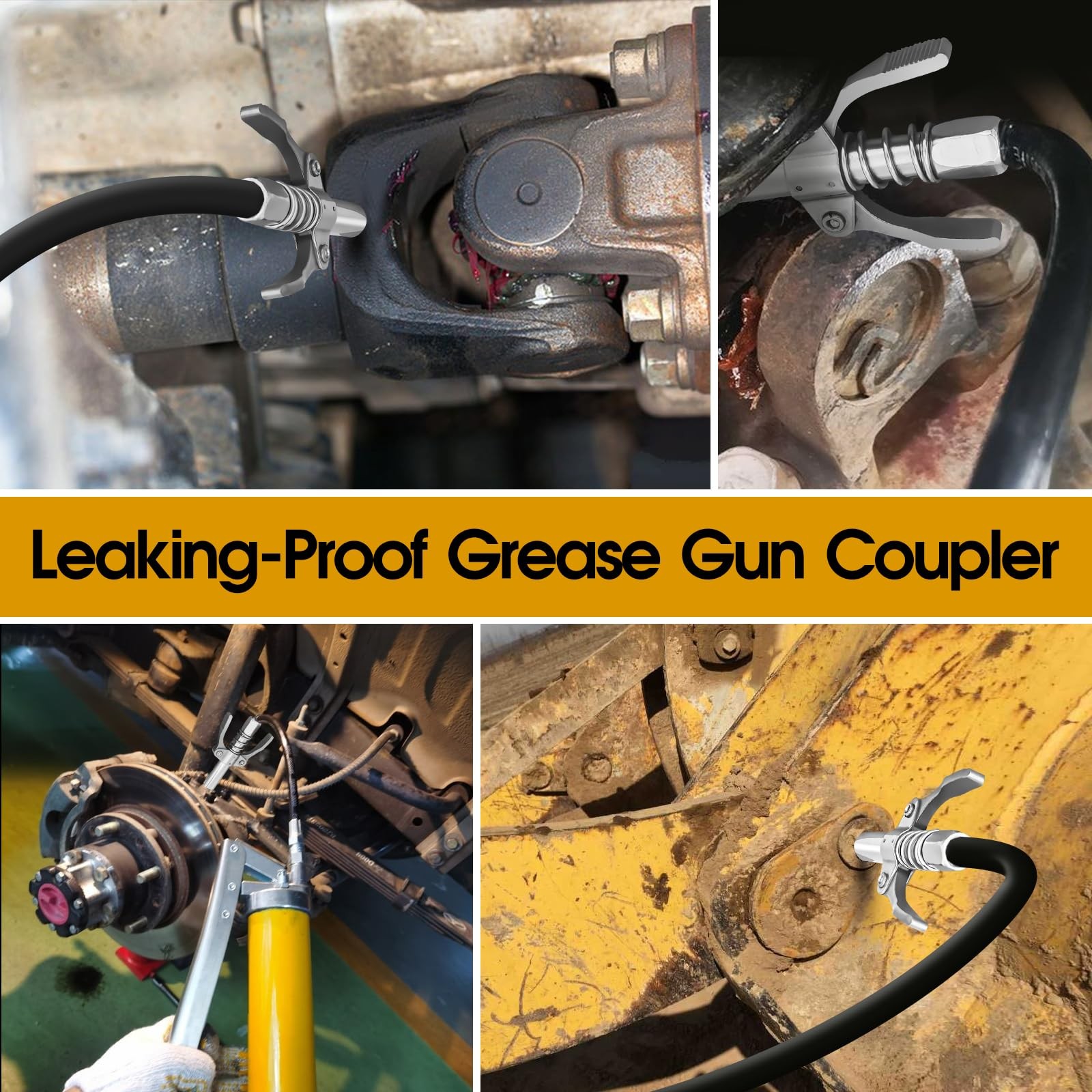 Akeoil Grease Gun Coupler, Tips, Accessories, 12000…