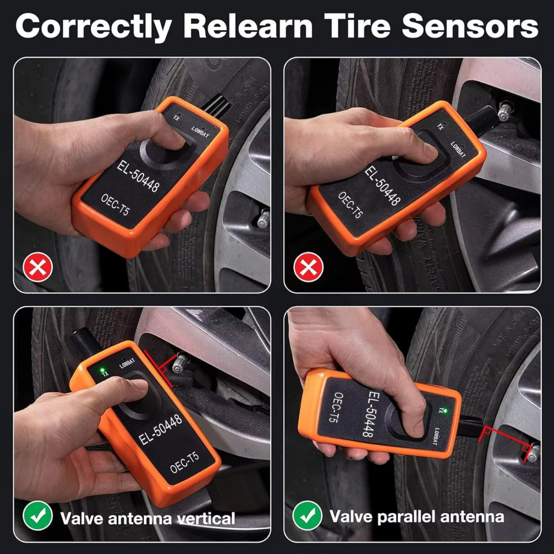 GM TPMS Relearn Tool Sensor Reset Activation Programming for Chevy Vehicles – Up