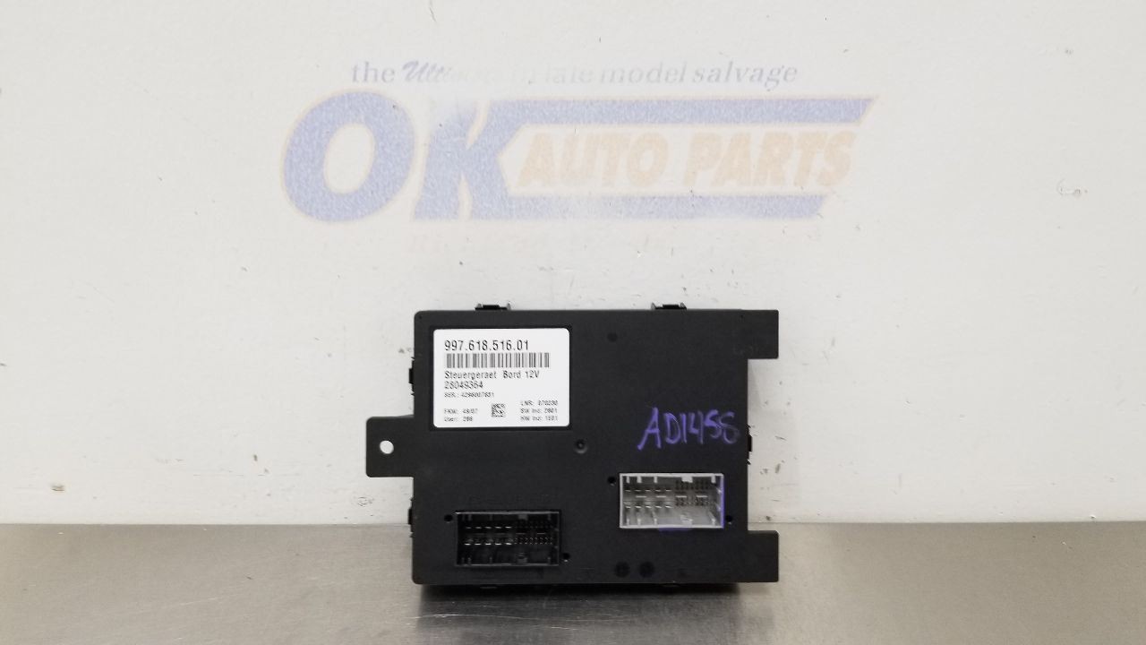 08 PORSCHE CAYMAN S 987 GATEWAY CONTROL MODULE 99761851601