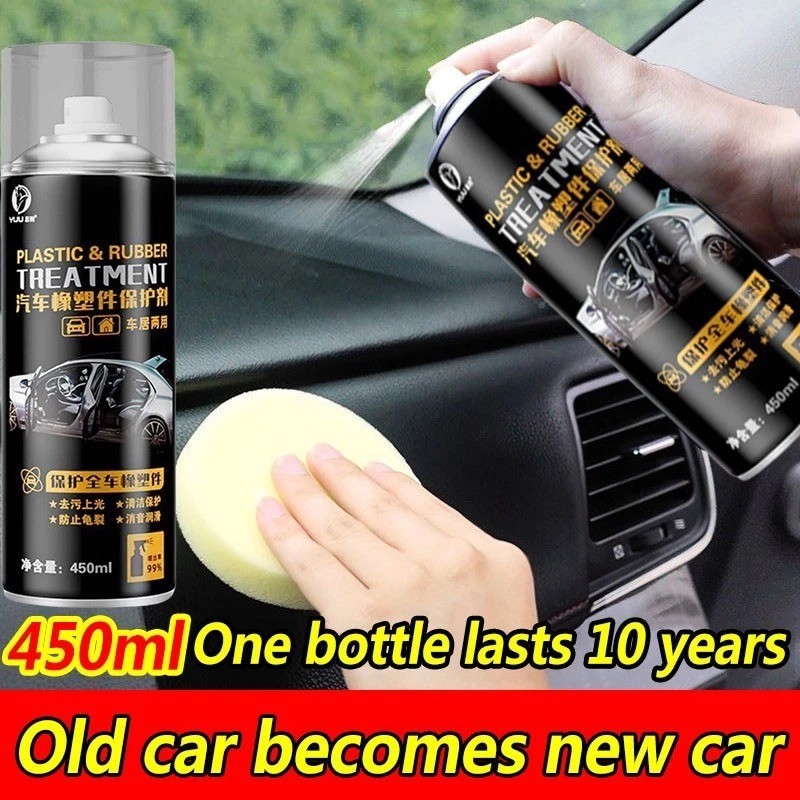 2 x Car Plastic and Rubber Treatment Restorer waterproof
