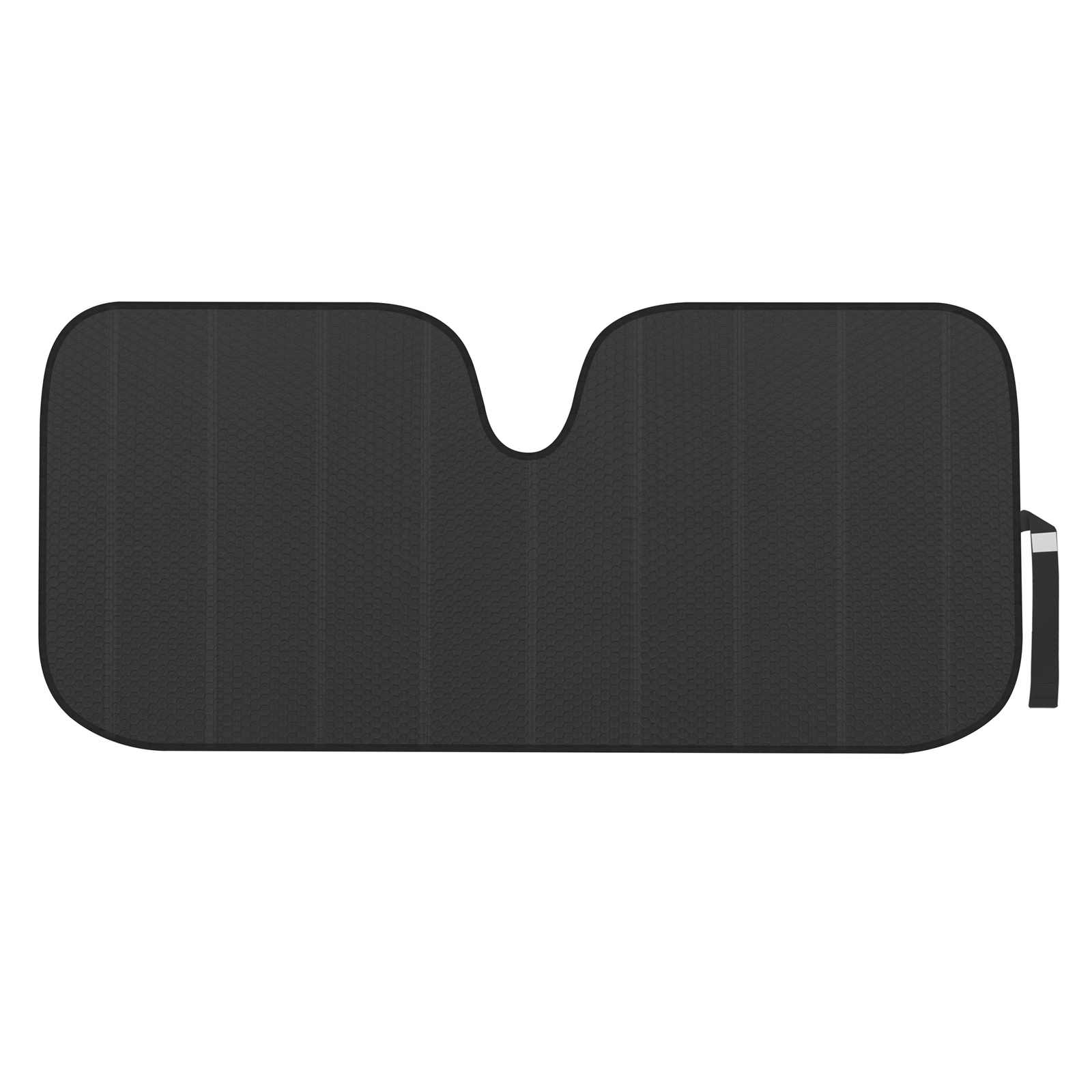 Motor Trend Black Jumbo Windshield Auto Sun Shade Front Window Protection