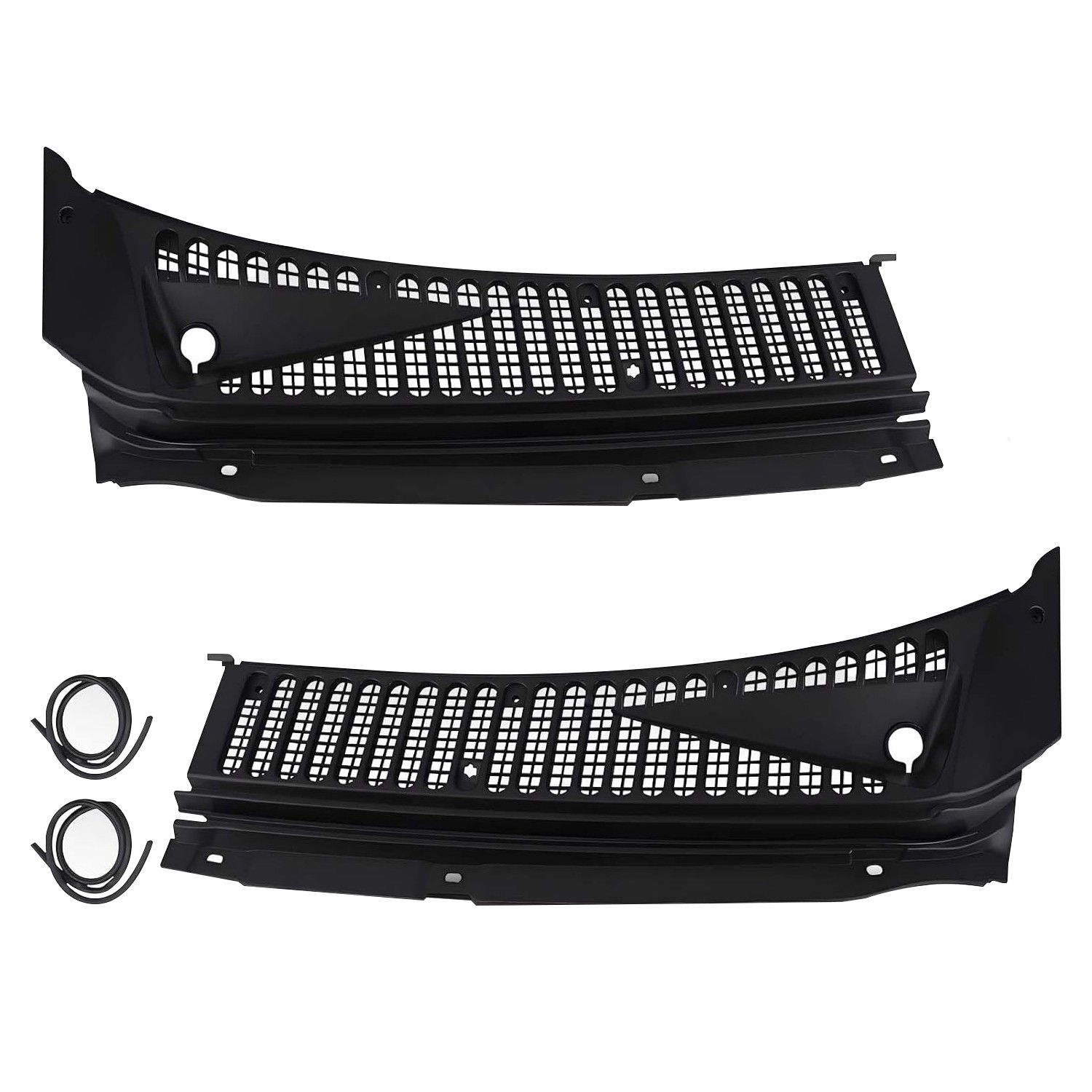 For Ford 99-07 F250 F350 Windshield Wiper Vent Cowl Screen Cover Grille Panel