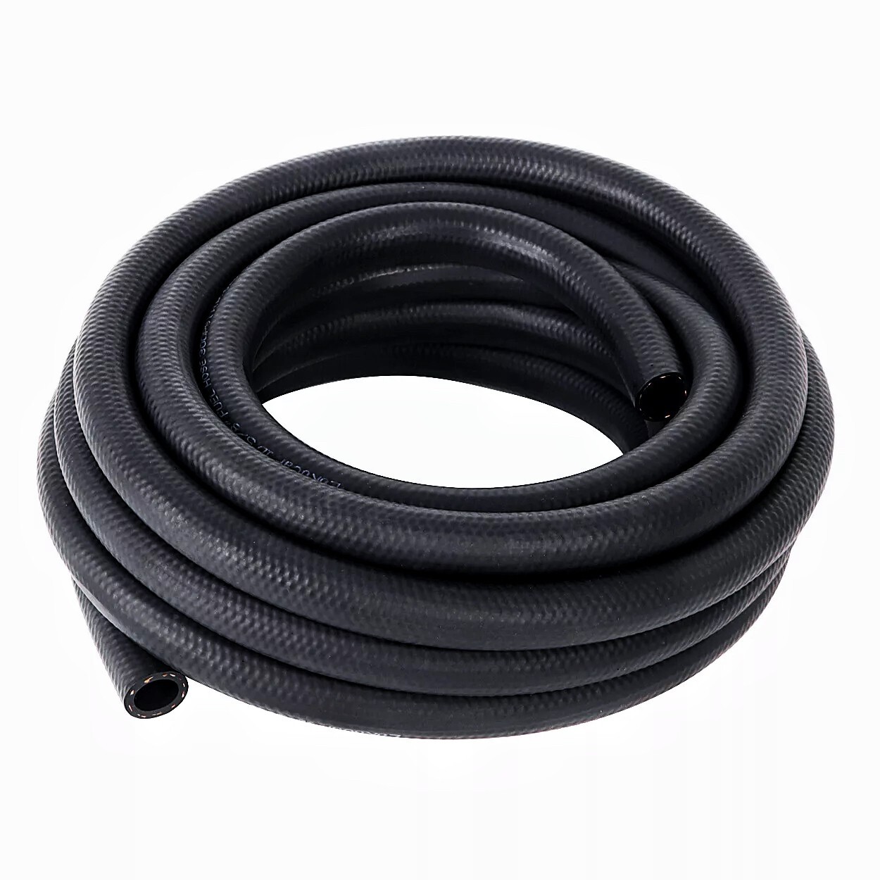 1/4” (6mm) ID Rubber Fuel Hose Line NBR Push Lock SAE NBR 25ft 300PSI Black