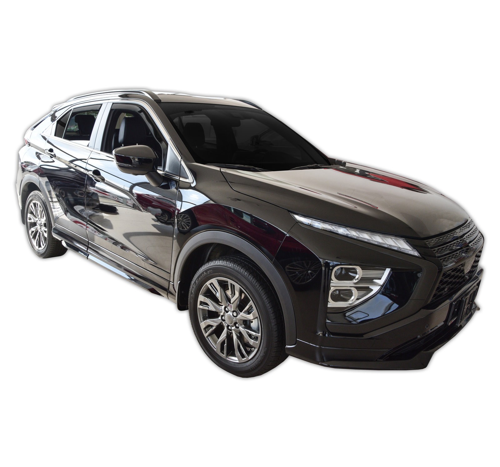 In Channel for Mitsubishi Eclipse Cross 2018-up wind deflectors sun visors 4pcs