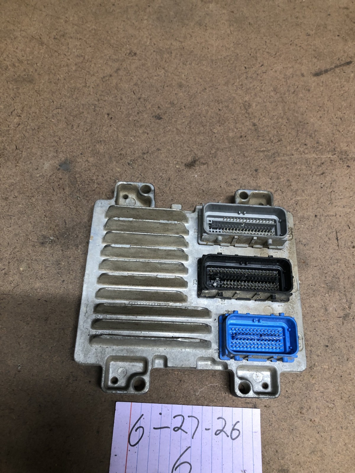 12-16 Silverado Sierra 2500 Engine Computer Control Module Ecm 12663405 e78