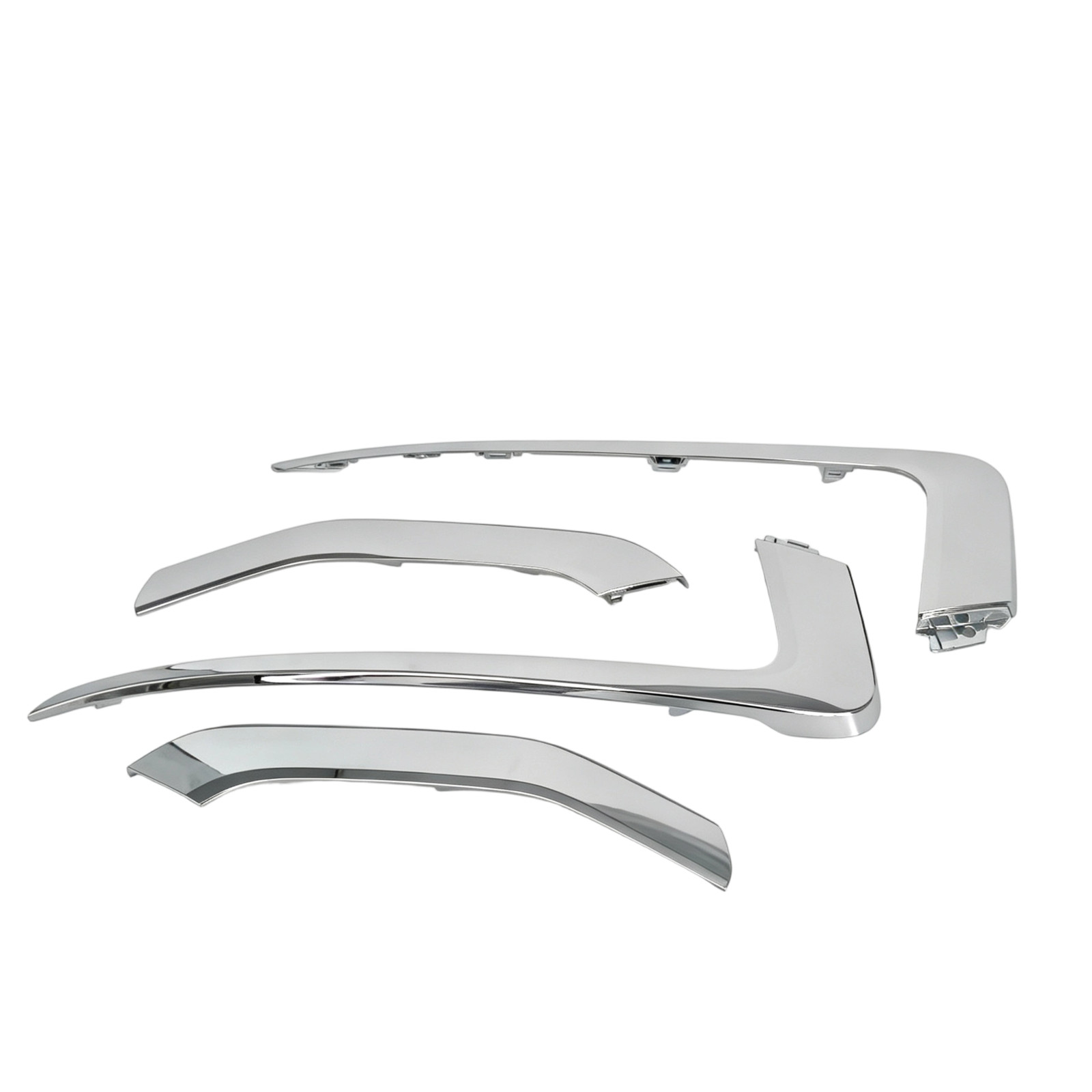 Front Bumper Trim Molding Set For Mitsubishi Eclipse Cross 2022 2023 2024 25 26