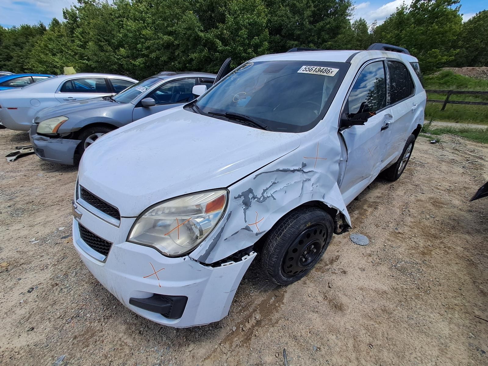 Used Front Right Door Assembly Front fits: 2015 Chevrolet Equinox Front Right Gr