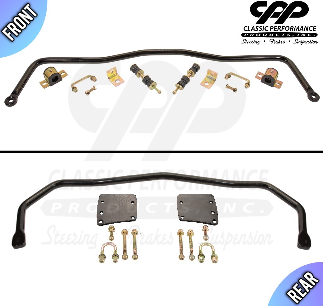 1958-64 Chevy Impala Fullsize Hi Performance Front / Rear Sway Bar Kit