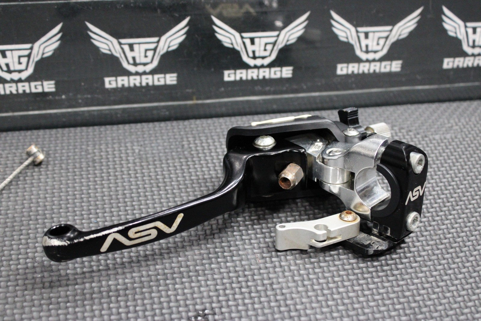 2007 HONDA 07-26 CRF150R-RB ASV F3 CLUTCH LEVER PERCH W CABLES HOTSTART PLUNGER