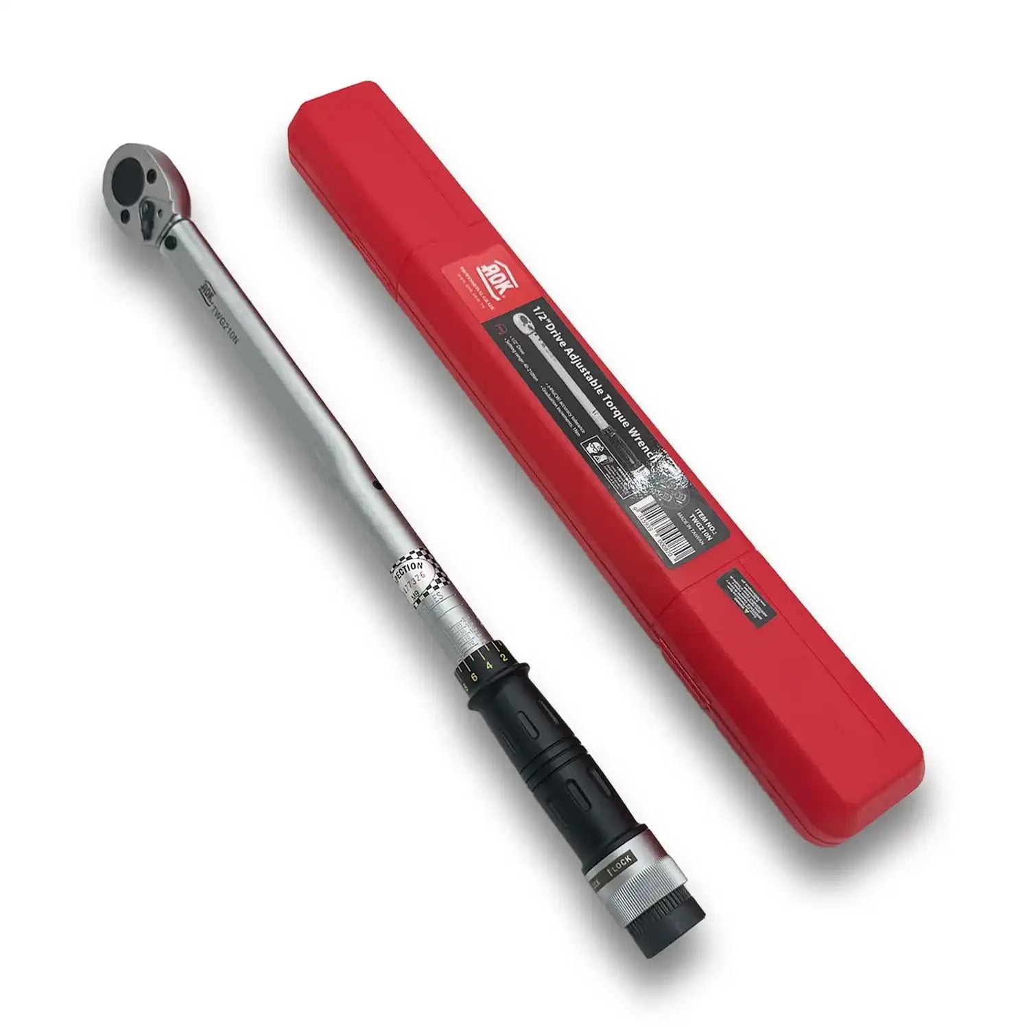 1/2″ Adjustable Torque Wrench 29.5 to 155 ft lbs for Precision Torquing 21″ Long