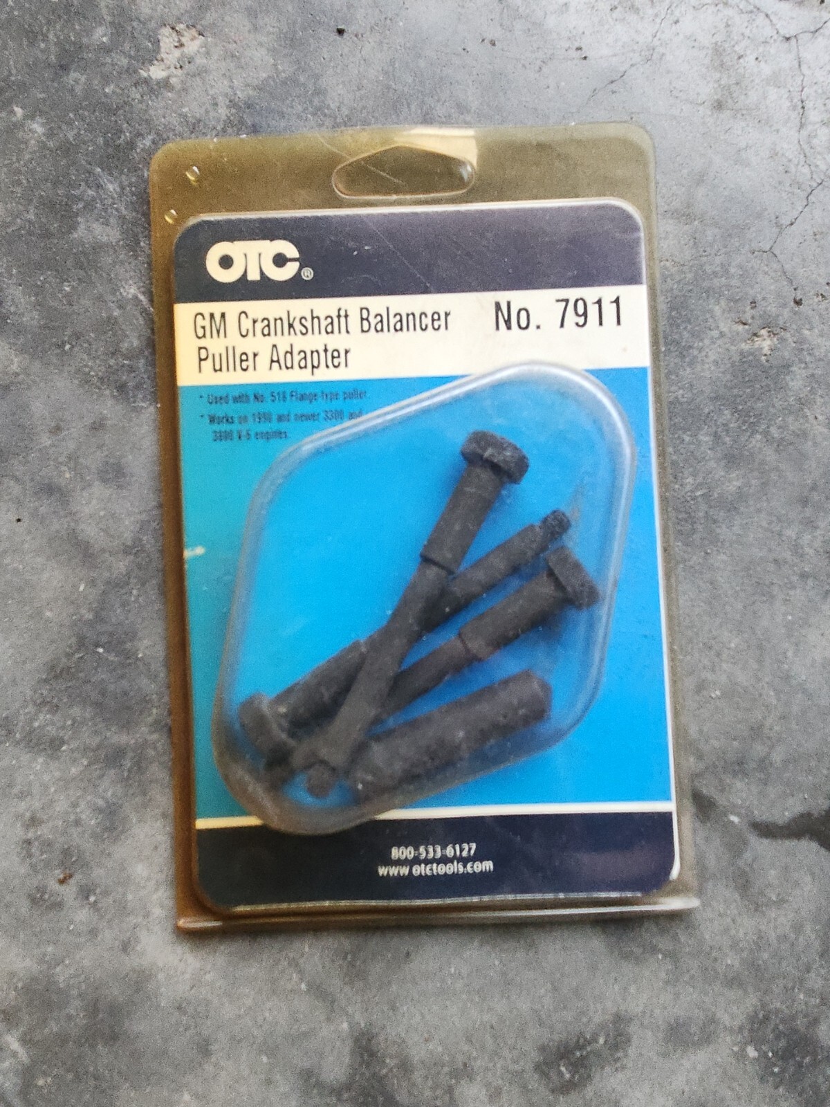 GM Crankshaft Balancer Puller Adapter OTC 7911