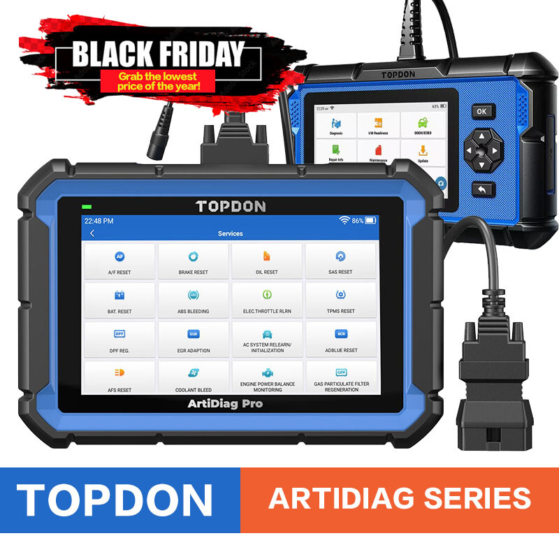 2024 TOPDON ArtiDiag PRO Scanner Full System Diagnostic Tool ECU Coding AD600S