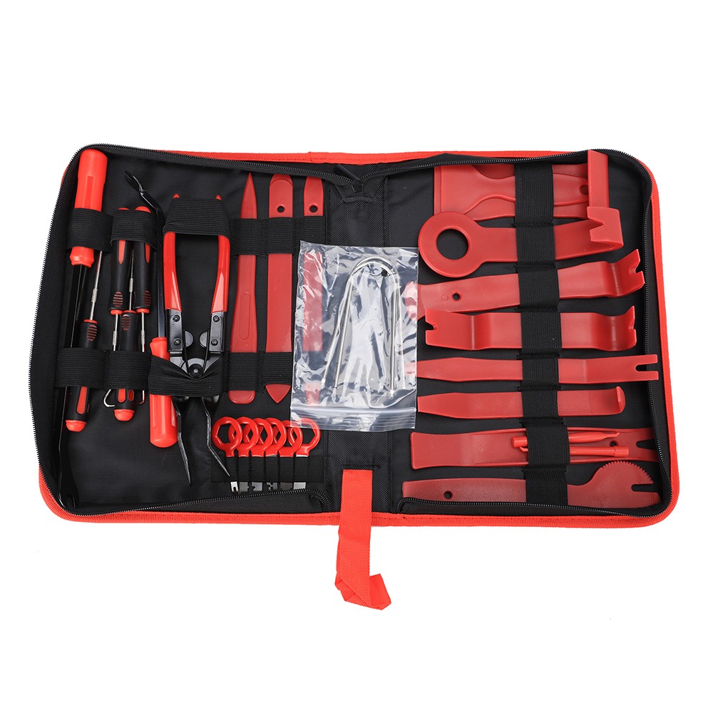 200pcs Car Trim Removal Tools Auto Auto Door Panel Dash Radio Body Clip Open Kit