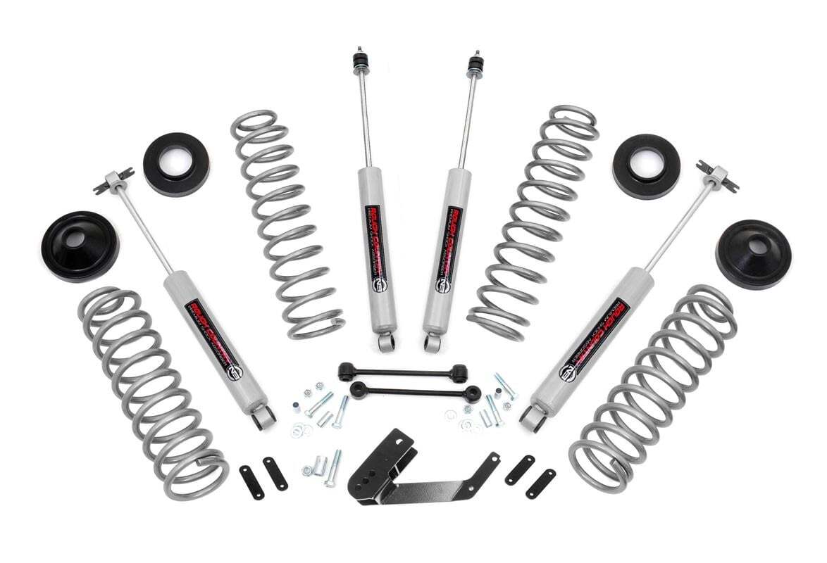 Rough Country 3.25″ Lift Kit for 2007-2018 Jeep Wrangler JK | 4-Door – PERF694