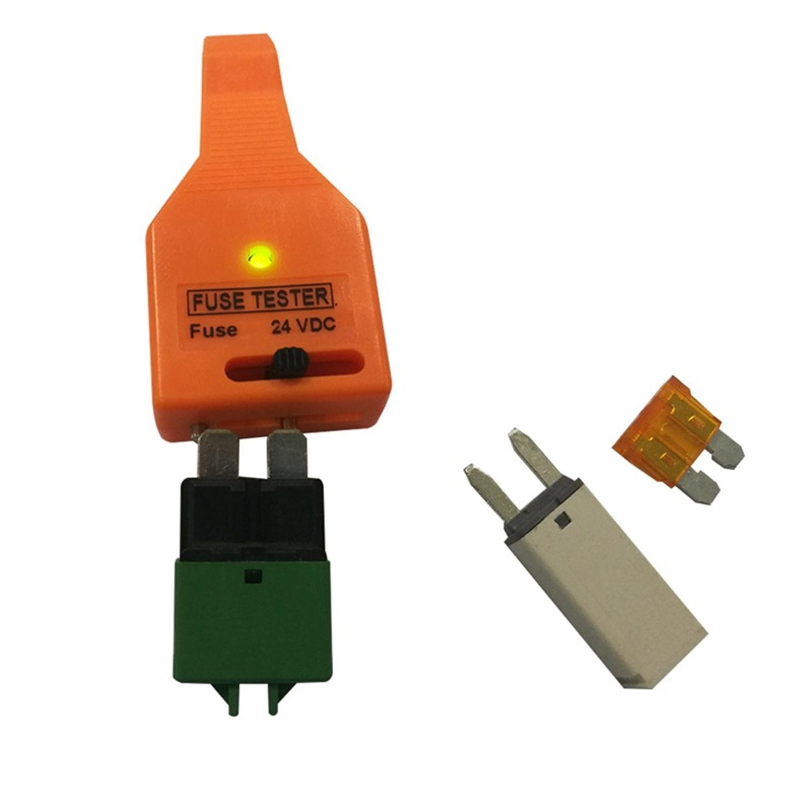 Non-slip Automotive Car Fuse Blade Type Fuse Tester Checker Puller Removal Tool