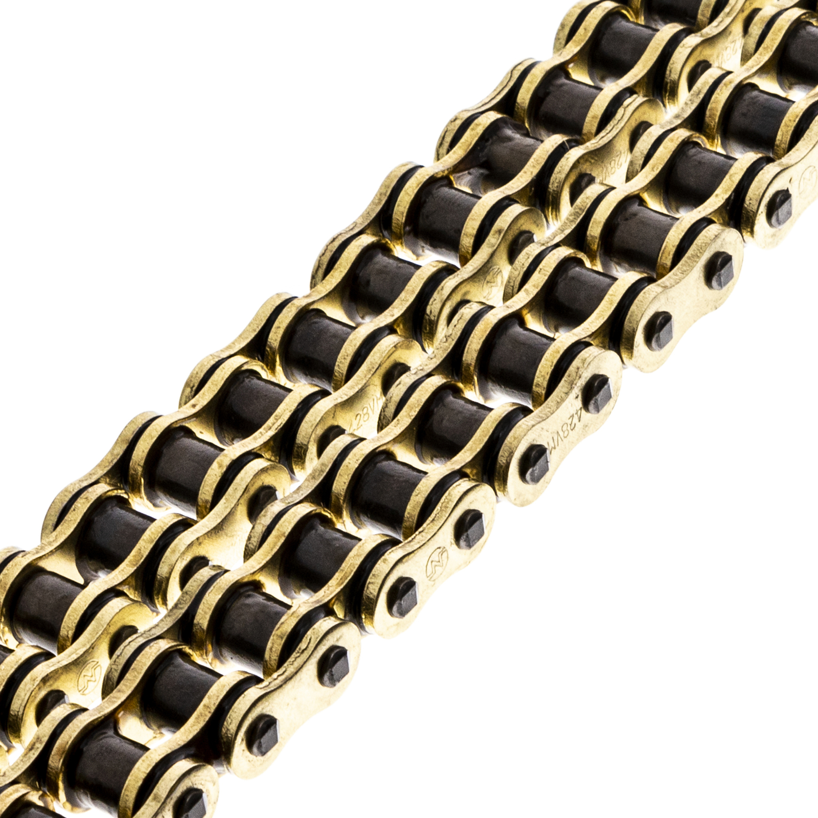 NICHE Gold 428 X-Ring Chain 112 Links With Connecting Master Link Motorcycle