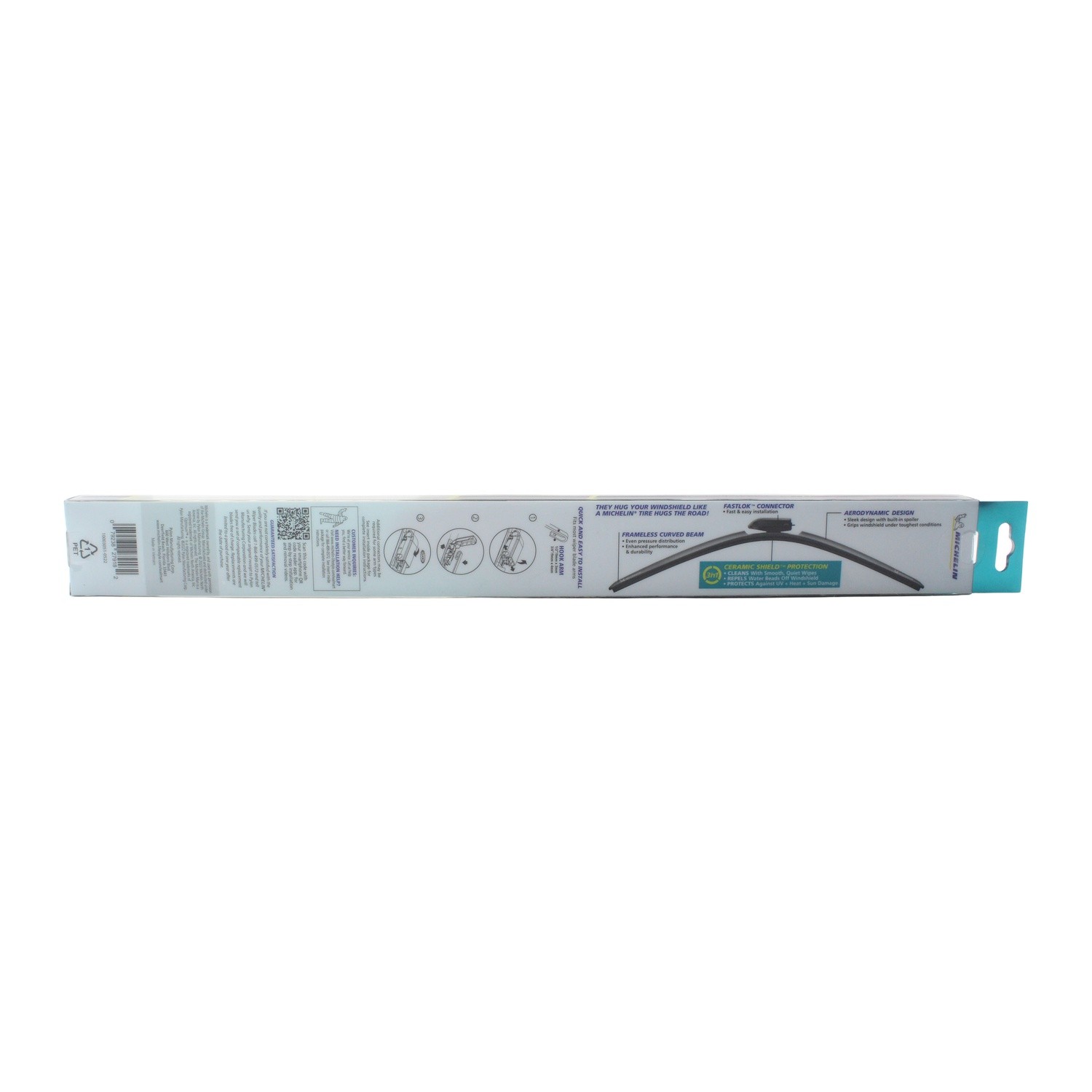 Michelin Optimum+ Ceramic Beam 24″/18″ Wiper Blade Set 2-Pc For Elantra 07-26