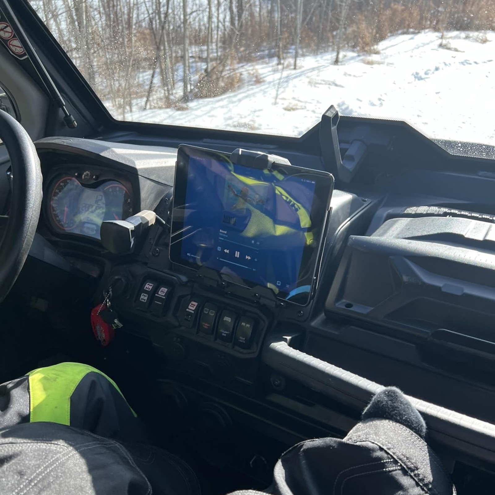 Electric Device Tablet Holder GPS Mount For Can Am Maverick X3 /X3 Max 715002874