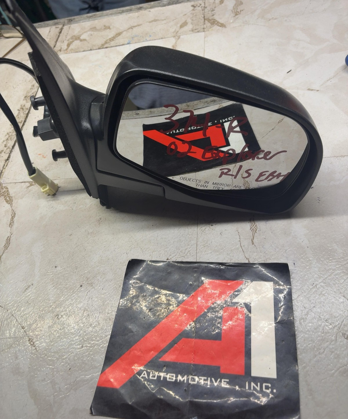 97-01 MOUINTAINEER Passenger Right Side View Power Door Mirror (New Aftermarket)