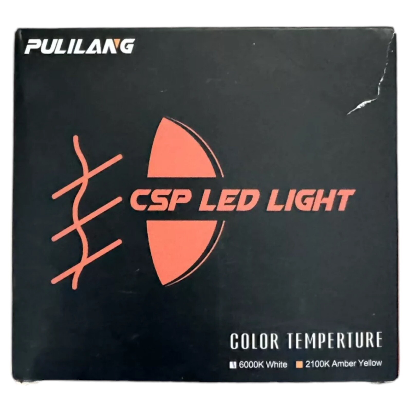 PULILANG-CSP LED LIGHT (H1,H3, HB3, H4, H7, HB4) & More w/LED Chips, 1 Sec Start